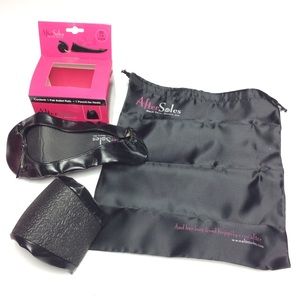 NWT Blk Ballet Flats W/Pouch 2Pair